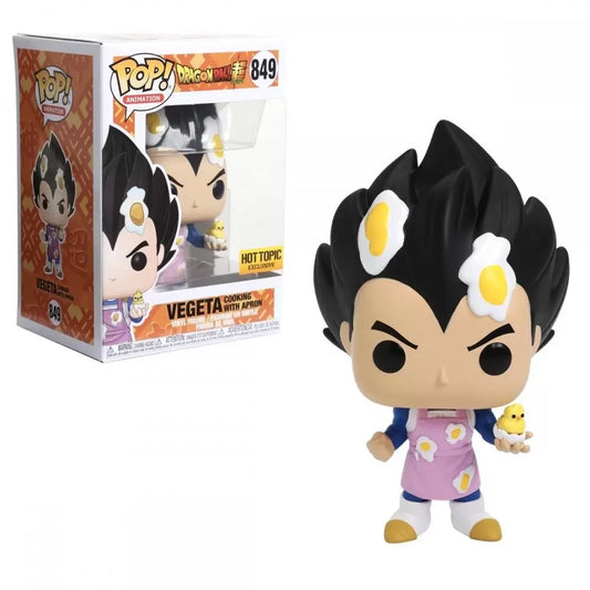 Funko POP: Funko Pop! Vinyl: Dragon Ball Vegeta Cooking with Apron Hot Topic Exclusive #849