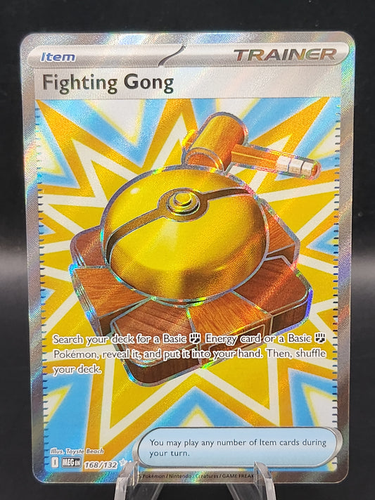 Pokémon TCG: 2025 Fighting Gong 168/132 MEG: Mega Evolution