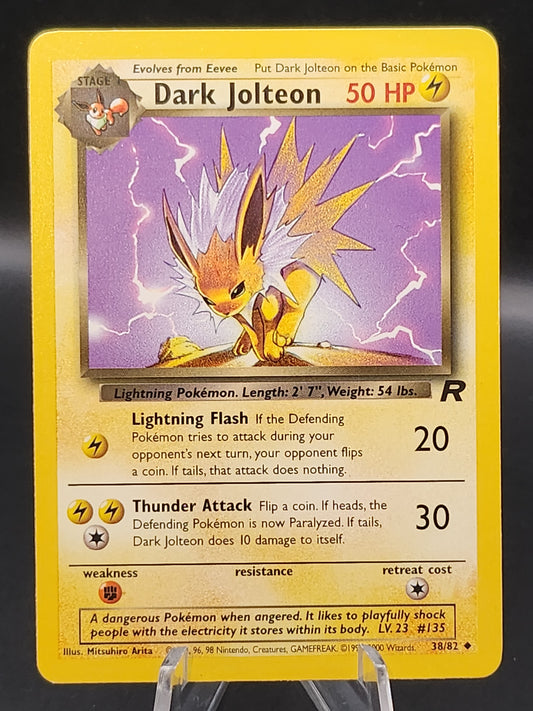 Pokémon TCG: 2000 Dark Jolteon 38/82 Team Rocket