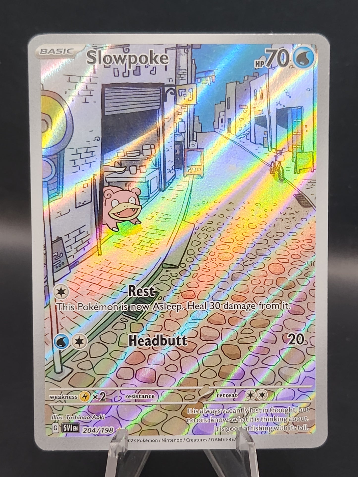 Pokémon TCG: 2023 Slowpoke 204/198 SV: Scarlet & Violet Base Set