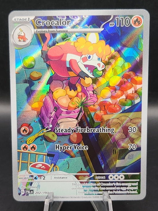 Pokémon TCG: 2023 Crocalor 202/193 Paldea Evolved (LP)