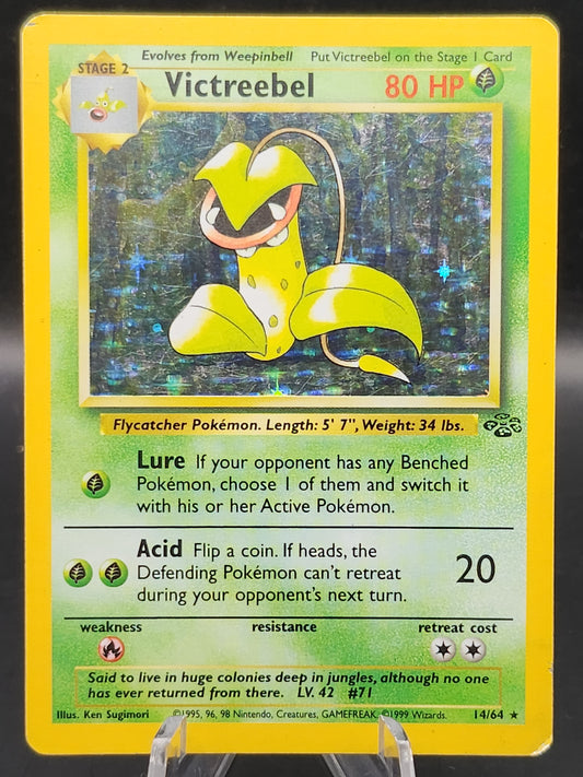 Pokémon TCG: 1999 Victreebel 14/64 Jungle Unlimited Holo