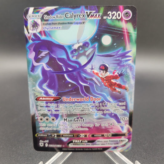 Pokémon TCG: 2022 Shaodw Rider Calyrex VMAX - TG18/TG30 - SWSH: Astral Radiance - Trainer Gallery