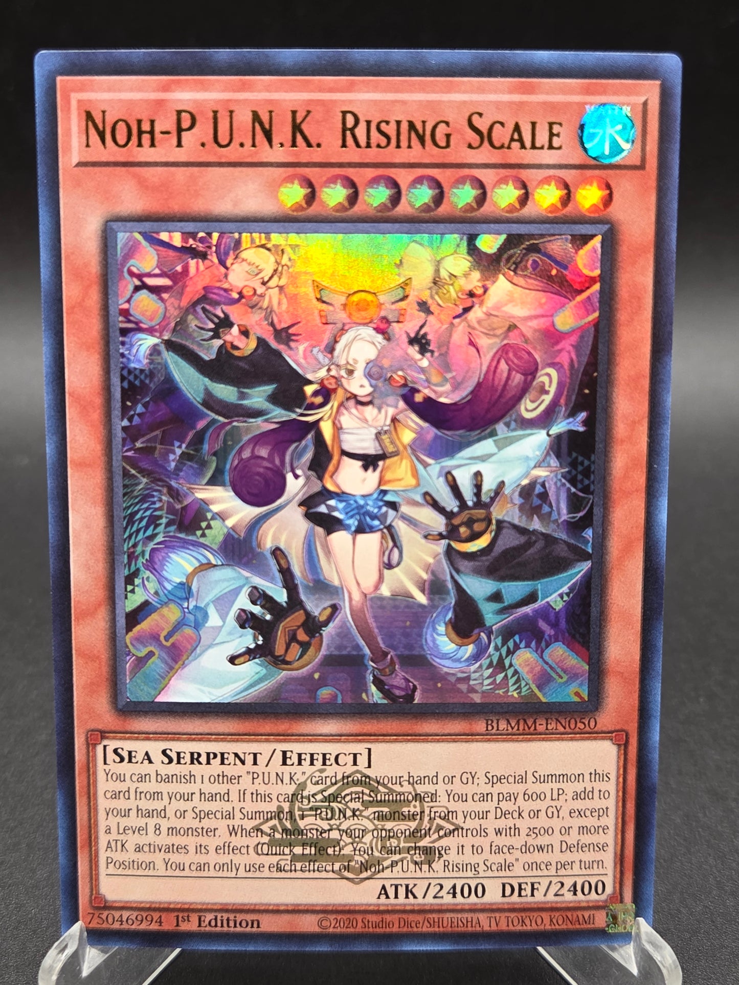 Yu-Gi-Oh! TCG: Noh-P.U.N.K. Rising Scale - BLMM-EN050 - BLMM: Battles of Legend: Monster Mayhem