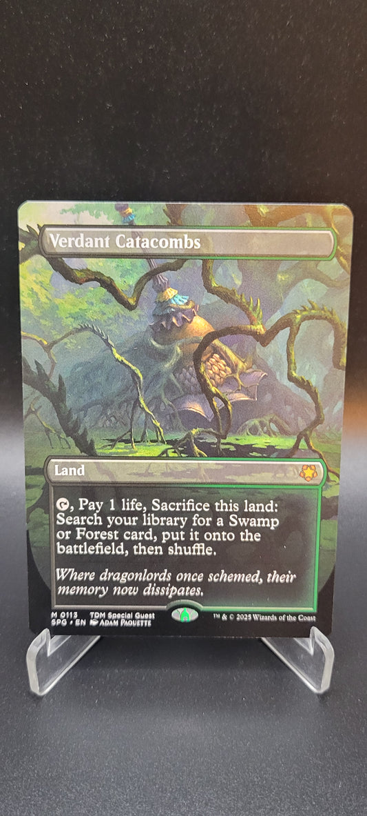 MTG TCG: Verdant Catacombs (Borderless) 0113 SPG: Special Guests