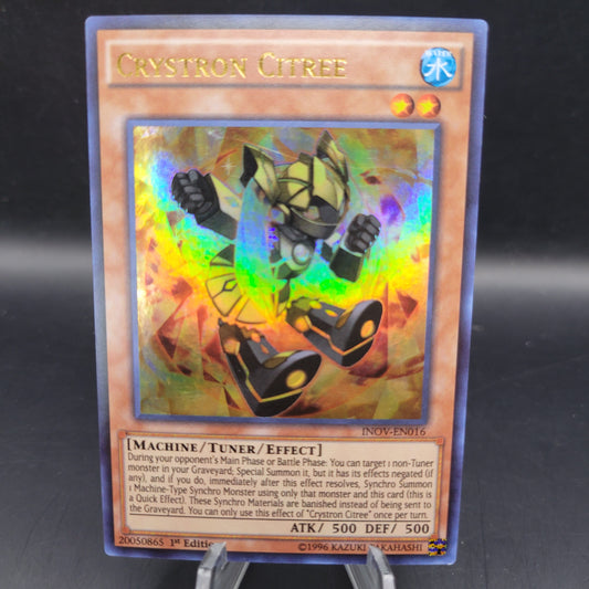 Yu-Gi-Oh! TCG: Crystron Citree 1st Edition INOV-EN016