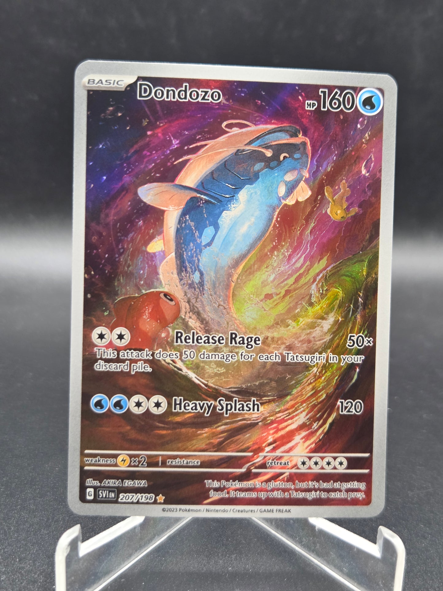 Pokémon TCG: 2023 Dondozo - 207/198 - SV: Scarlet & Violet Base Set