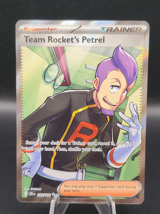 Pokémon TCG: 2025 Team Rocket's Petrel 226/182 SV: Destined Rivals