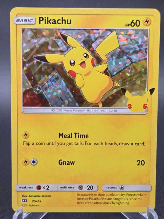 Pokémon TCG: 2021 Pikachu 25/25 McDonald's 25th Anniversary Promos