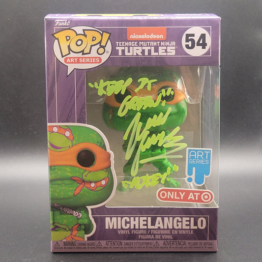 Auto Funko PoP! TV: Michelangelo (TMNT '03) 54 (Art Series) (Target Exclusive)