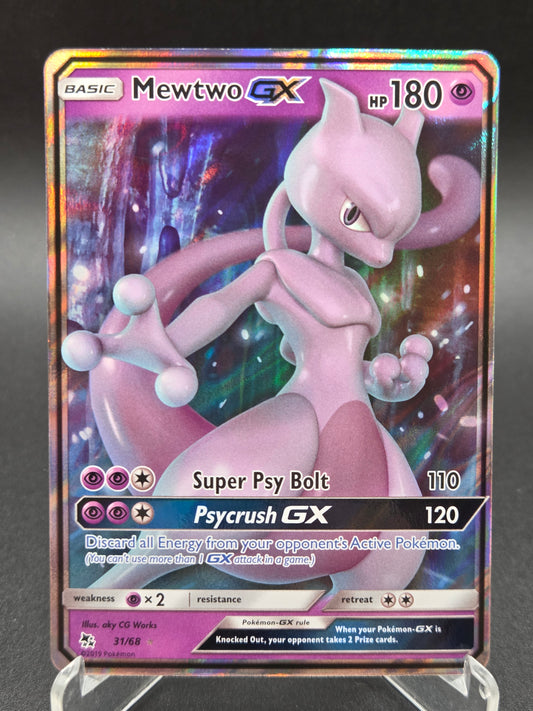 Pokémon TCG: 2019 Mewtwo GX 31/68 SM: Hidden Fates