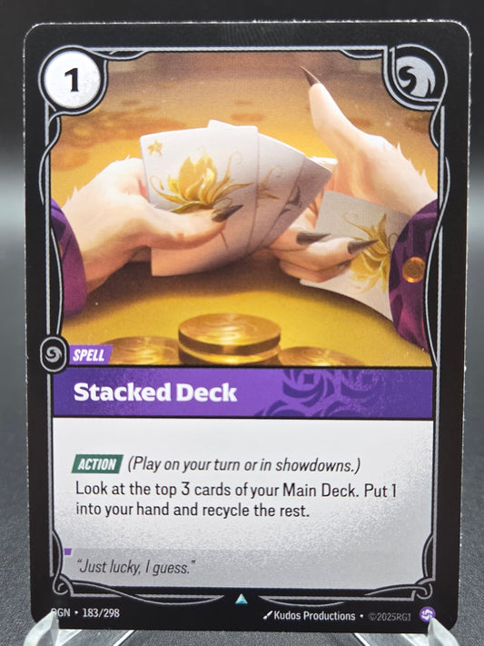 Riftbound TCG: Stacked Deck - 184/298 - OGN: Origins