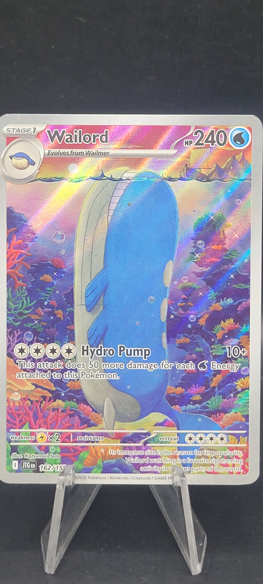 Pokémon TCG: 2025 Wailord 162/159 SV: Journey Together