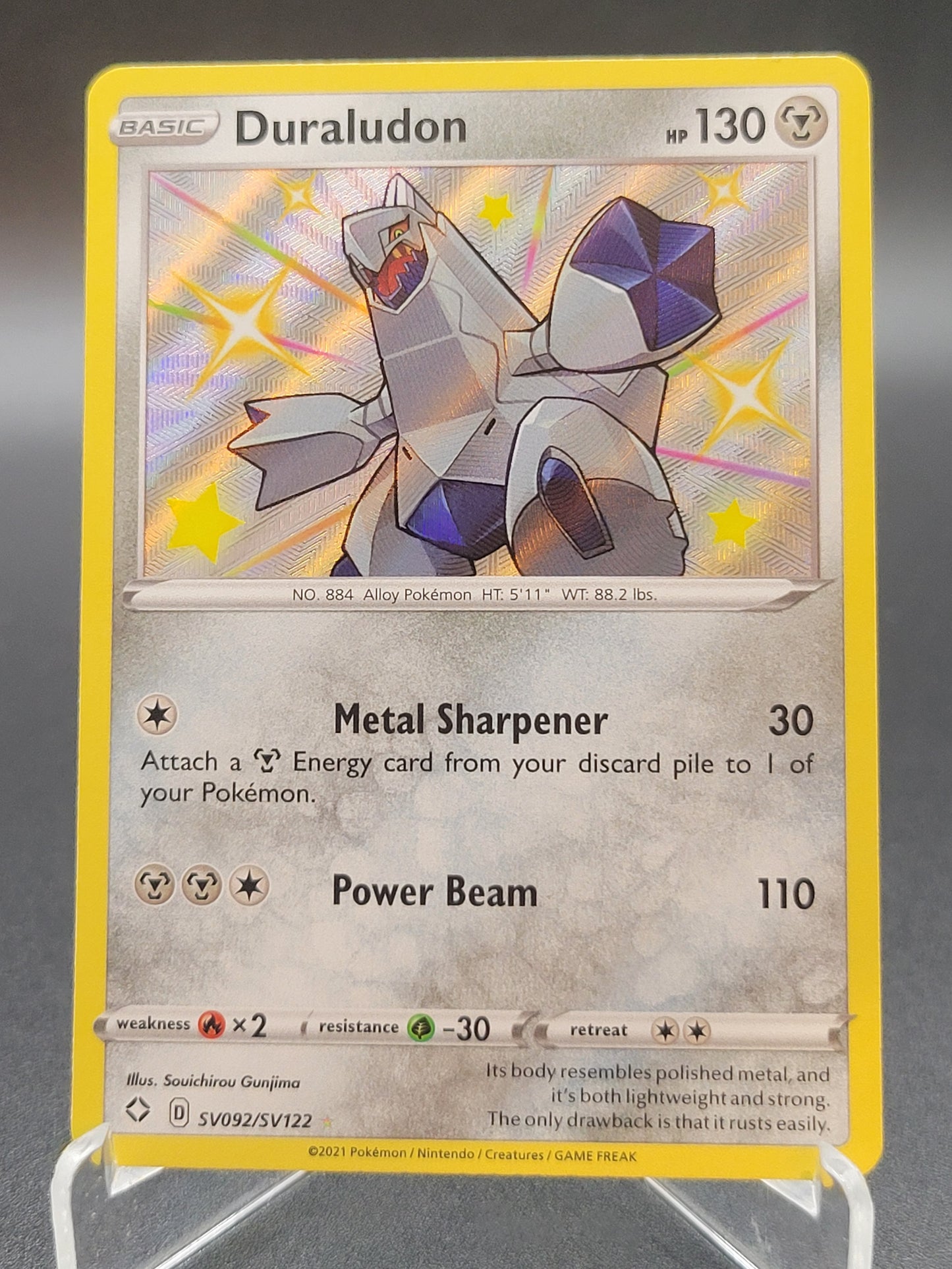 Pokémon TCG: 2019 Duraludon SV092/SV94 Hidden Fates: Shiny Vault