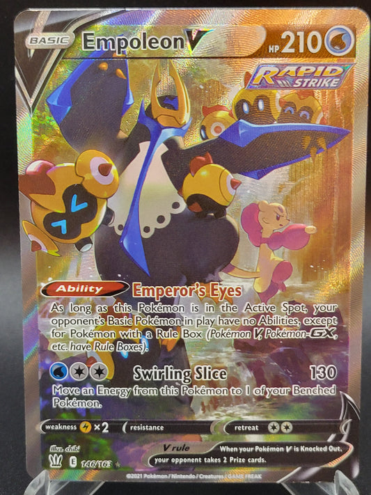 Pokémon TCG: 2021 Empoleon V 146/163 SWSH: Battle Styles (Lightly Played)
