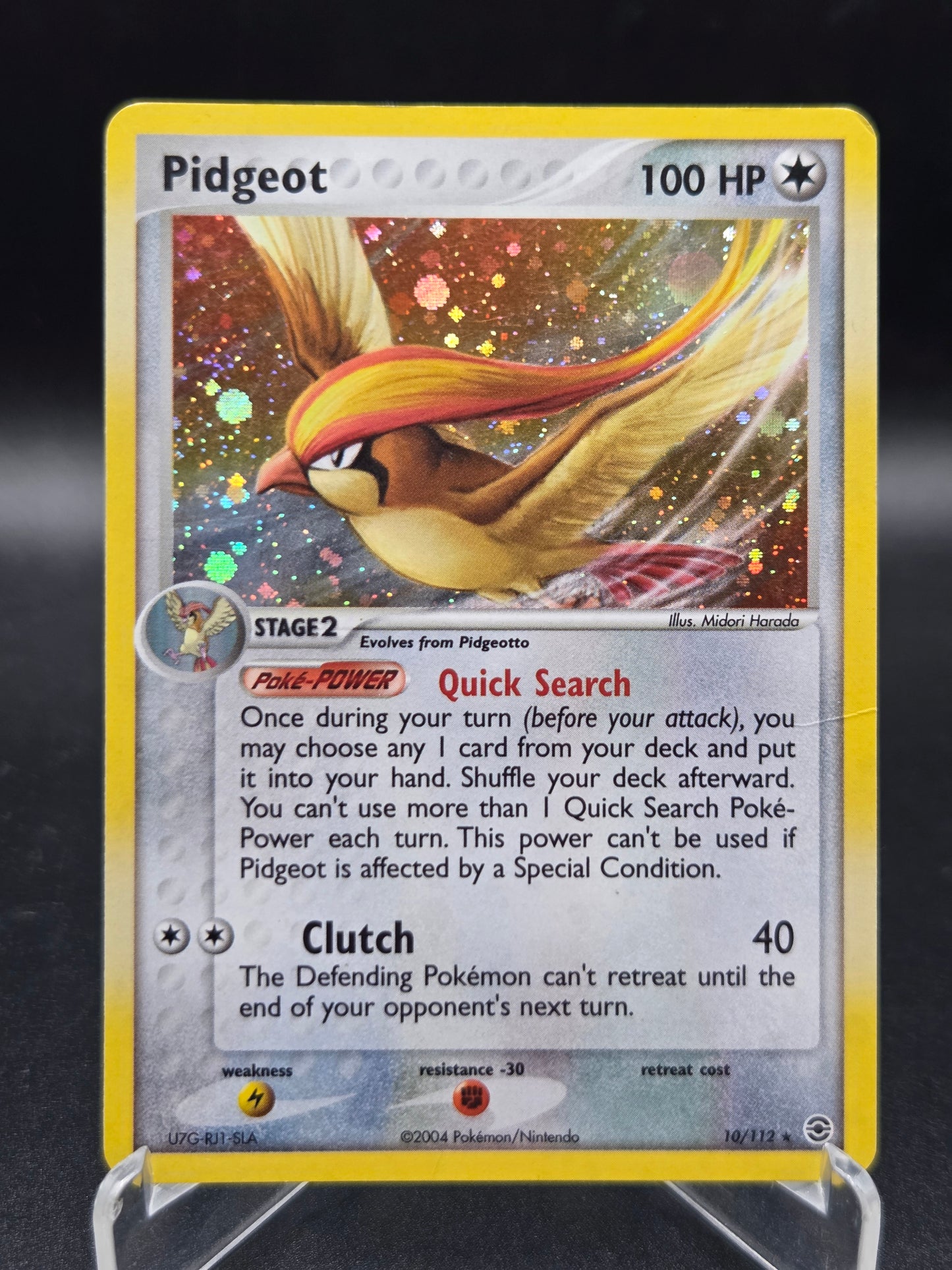 Pokémon TCG: 2004 Pidgeot 10/112 - FireRed & LeafGreen (RG)