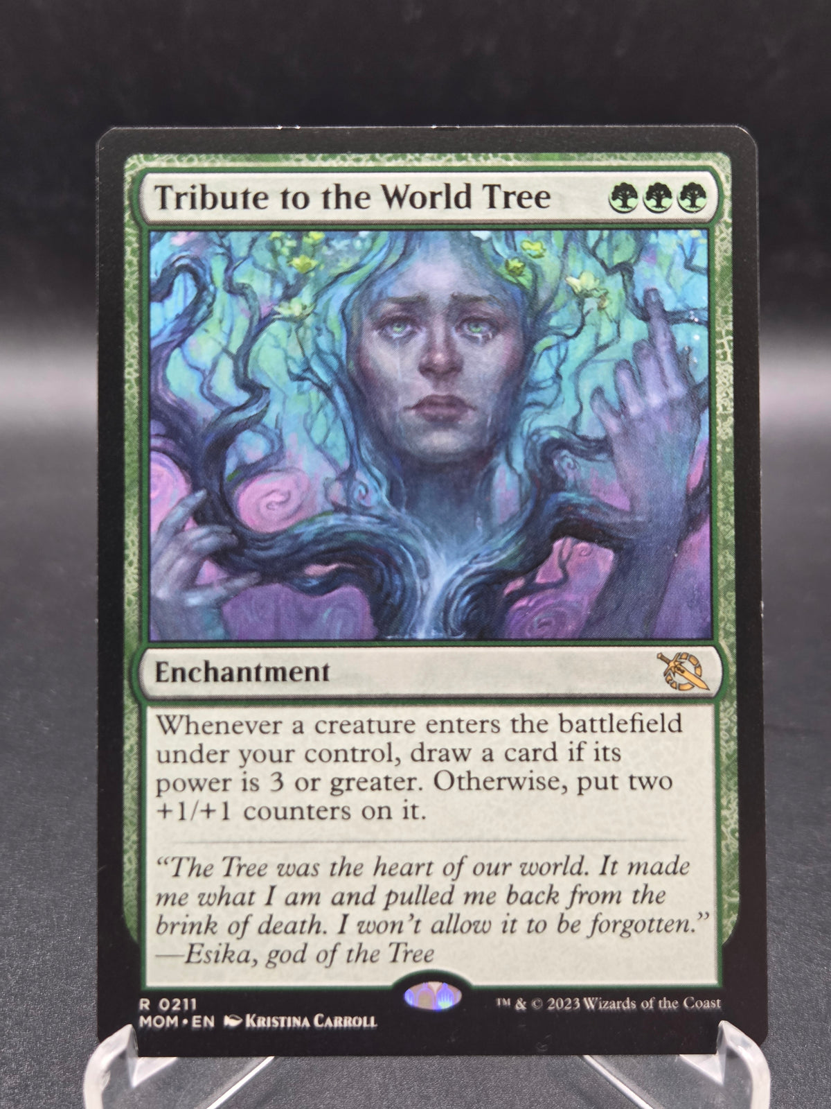 MTG TCG: Tribute to the World Tree - March of the Machine (MOM) – Epic ...
