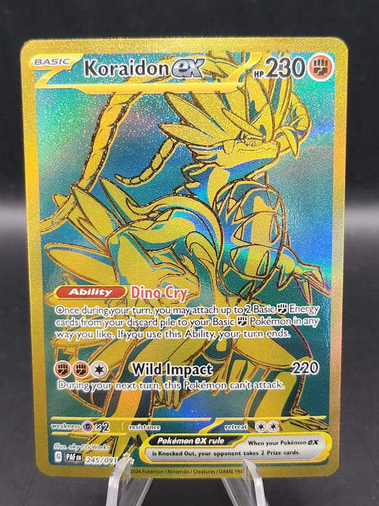 Pokemon TCG: 2024 Koraidon ex 245/091 S&V Paldean Fates