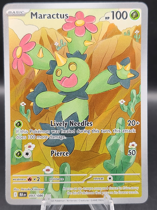 Pokémon TCG: 2025 Maractus 093/086 SV: Black Bolt