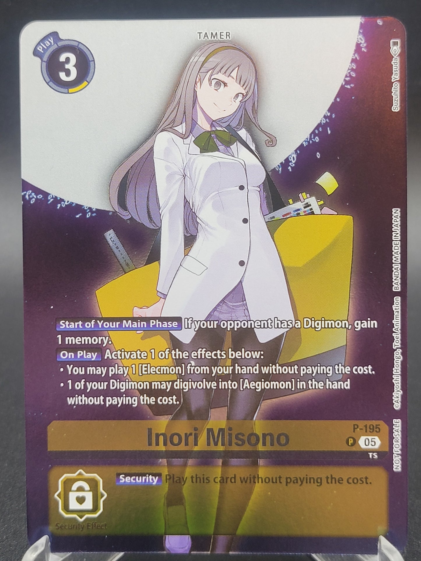 Digimon TCG: Inori Misono (Digimon Story: Time Stranger Promo Pack) - Digimon Promotion Cards