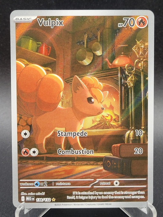 Pokémon TCG: 2025 Vulpix 138/132 MEG: Mega Evolution