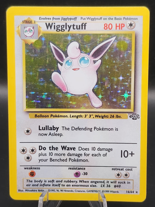 Pokémon TCG: 1999 Wigglytuff 16/64 Jungle Holo