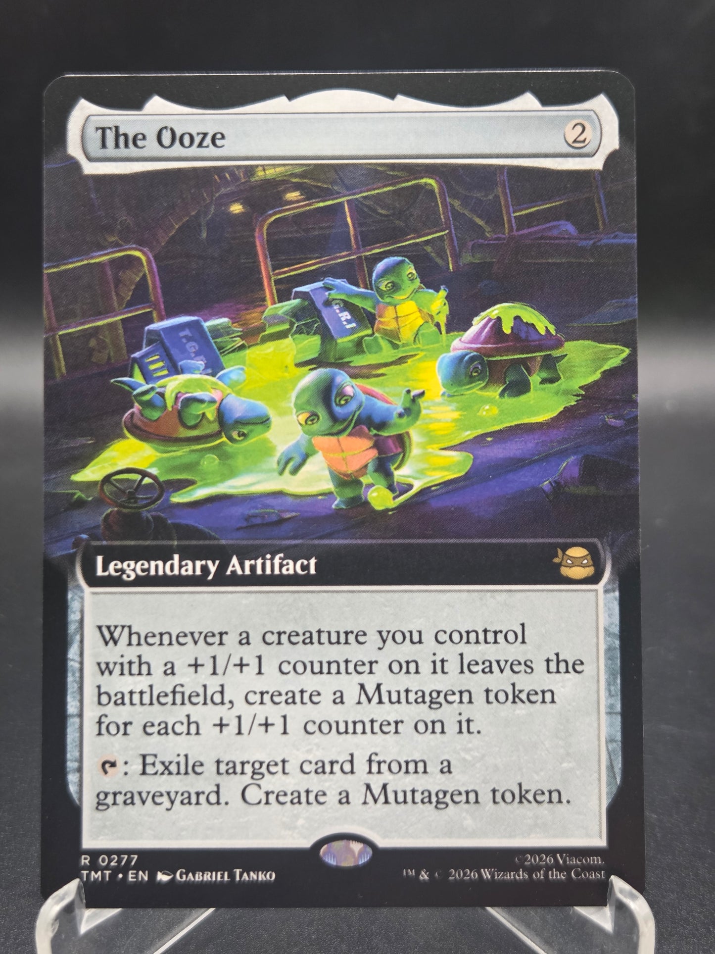 MTG TCG: The Ooze (Extended Art) - Teenage Mutant Ninja Turtles (TMT)