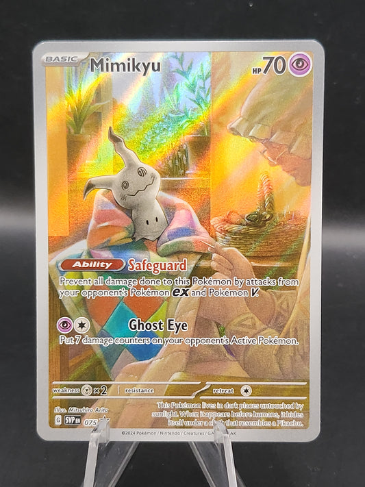 Pokémon TCG: 2024 Mimikyu #075 SV: Scarlet & Violet Promos