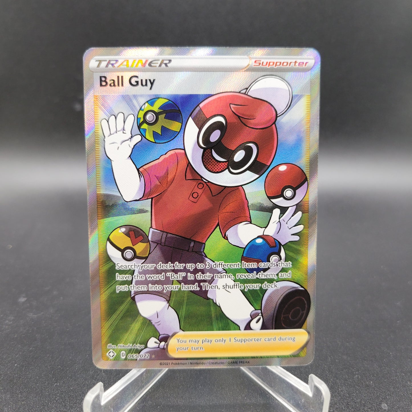 Pokémon TCG: 2021 Ball Guy - 065/072 - SWSH: Shining Fates