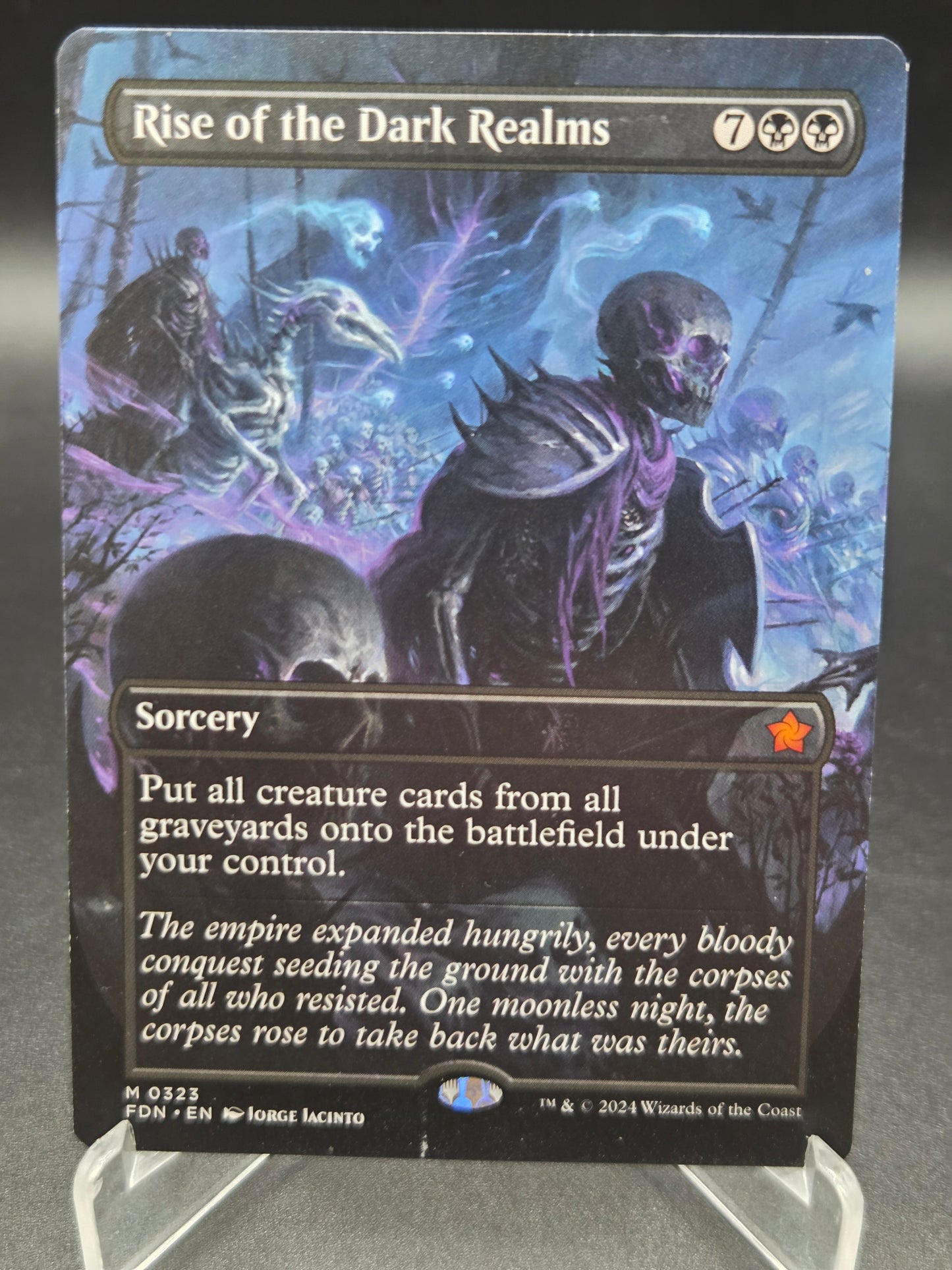 MTG TCG: Rise of the Dark Realms (Borderless) - Foundations (FDN)