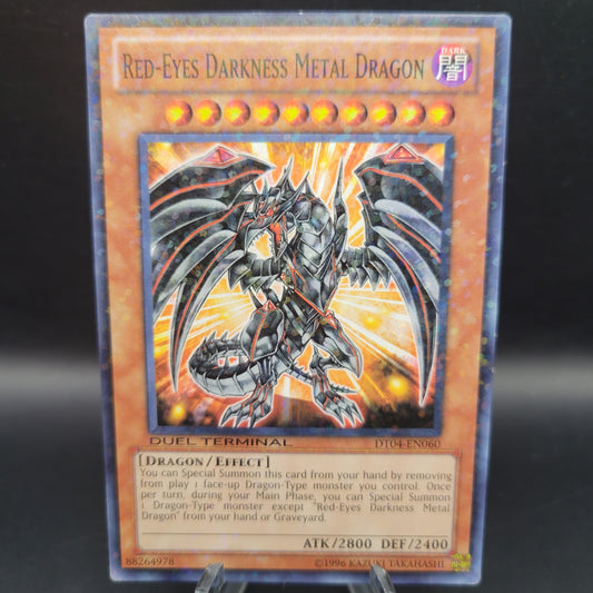 Yu-Gi-Oh! TCG: Red-Eyes Darkness Metal Dragon DT04-EN060 Duel Terminal 4