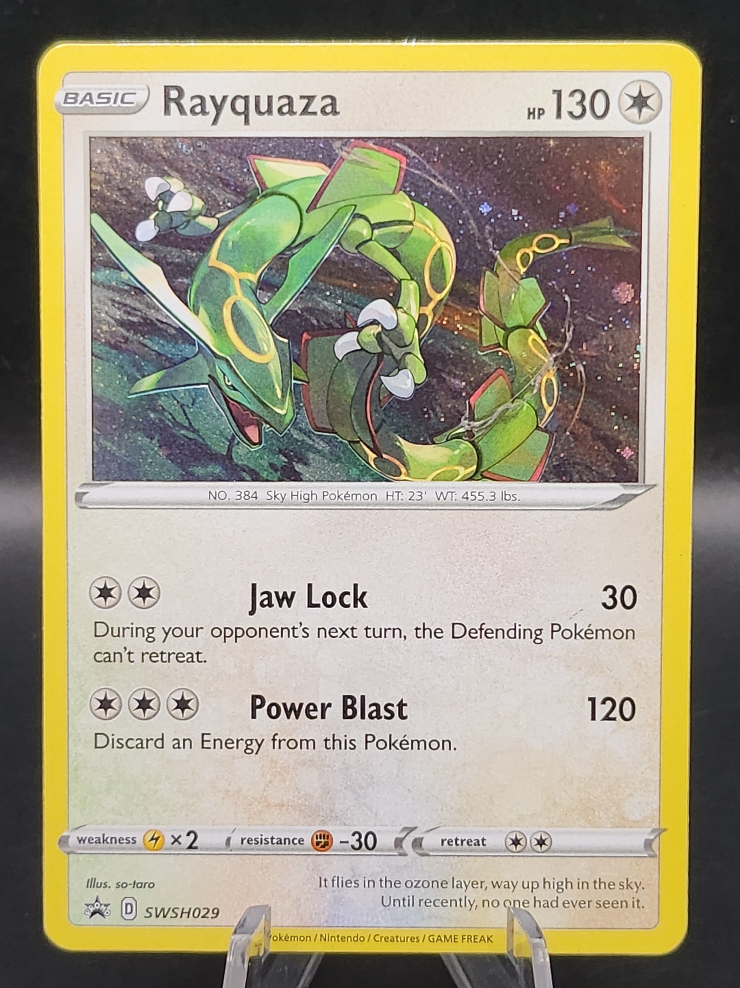 Pokémon TCG: 2020 Rayquaza SWSH029 SWSH: Sword & Shield Promos