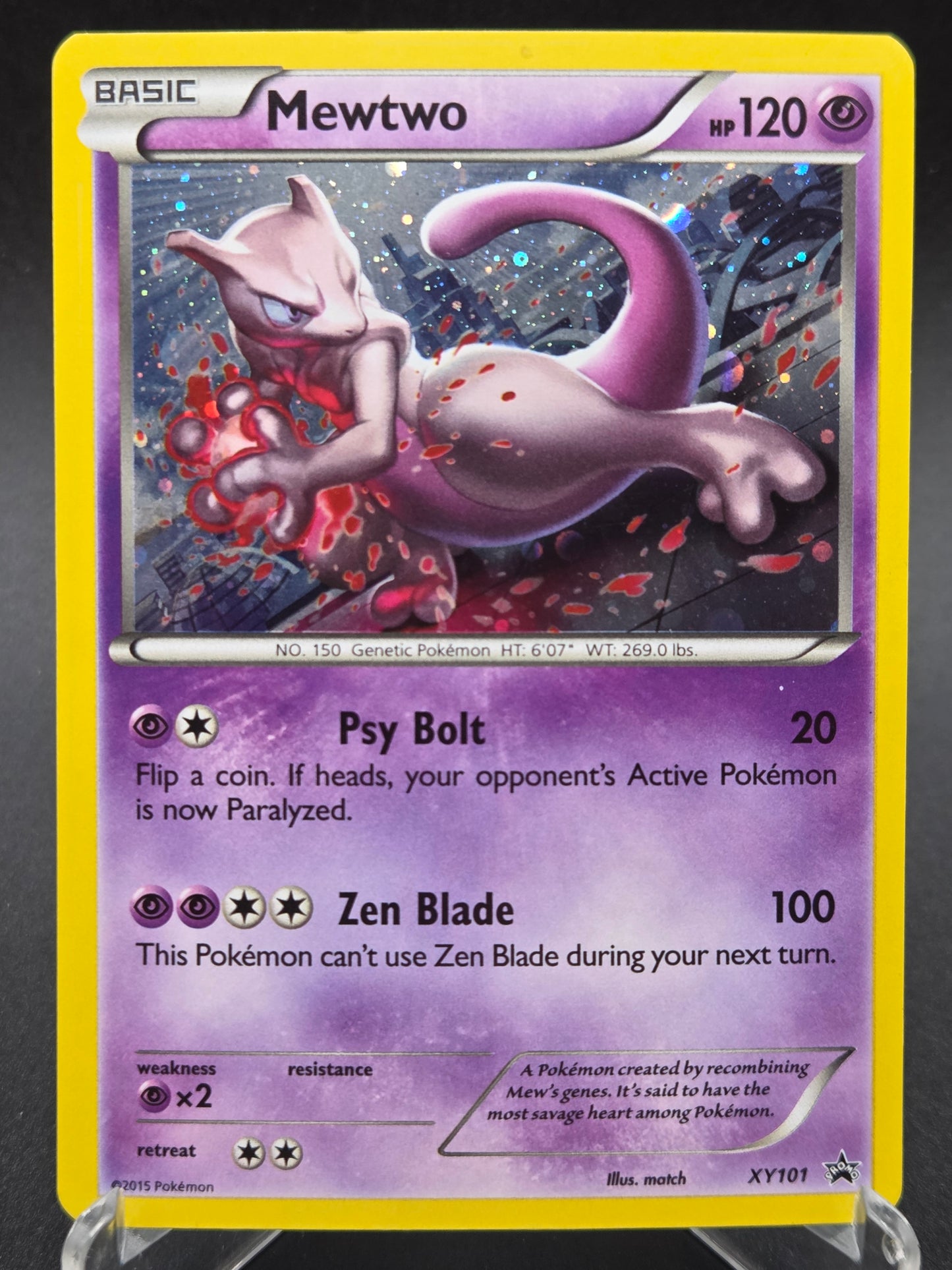 Pokémon TCG: 2016 Mewtwo - XY101 - XY: XY Promos