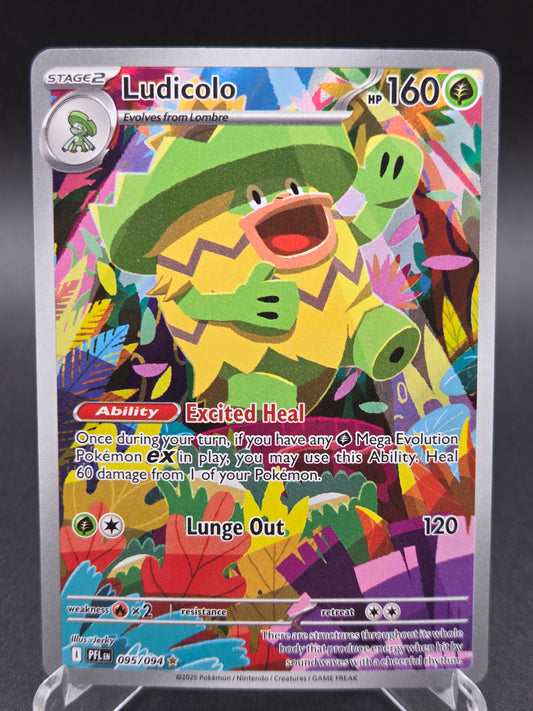 Pokémon TCG: 2025 Ludicolo - 095/094 - PFL: Phantasmal Flames