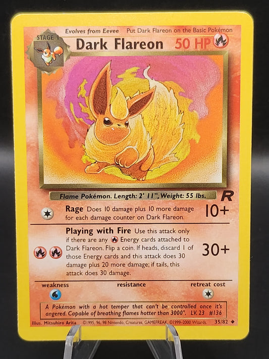 Pokémon TCG: 2000 Dark Flareon - 35/82 - Team Rocket - Non Holo