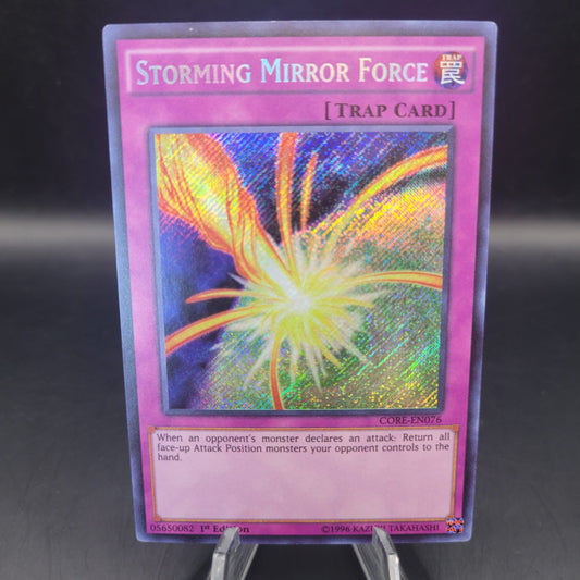 Yu-Gi-Oh! TCG: Storming Mirror Force CORE-EN076 Clash of Rebellions