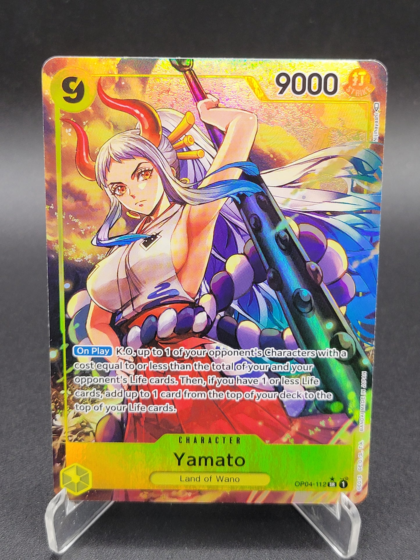 One Piece TCG: Yamato (Alternate Art) OP04-112 - Kingdoms of Intrigue (OP04)