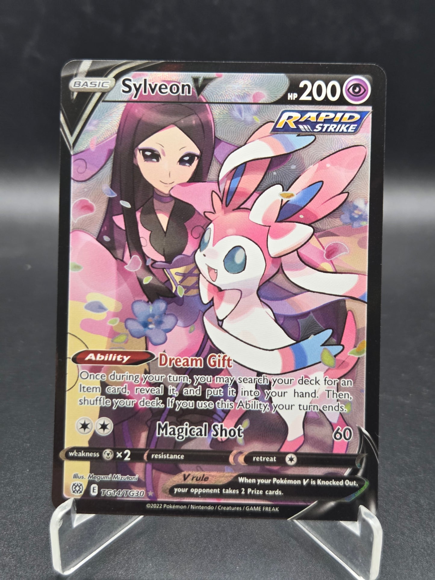 Pokémon TCG: 2022 - Sylveon V - TG14/TG30 - SWSH: Brilliant Stars