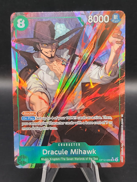 One Piece TCG: Dracule Mihawk OP12-030 Legacy of the Master (OP12)