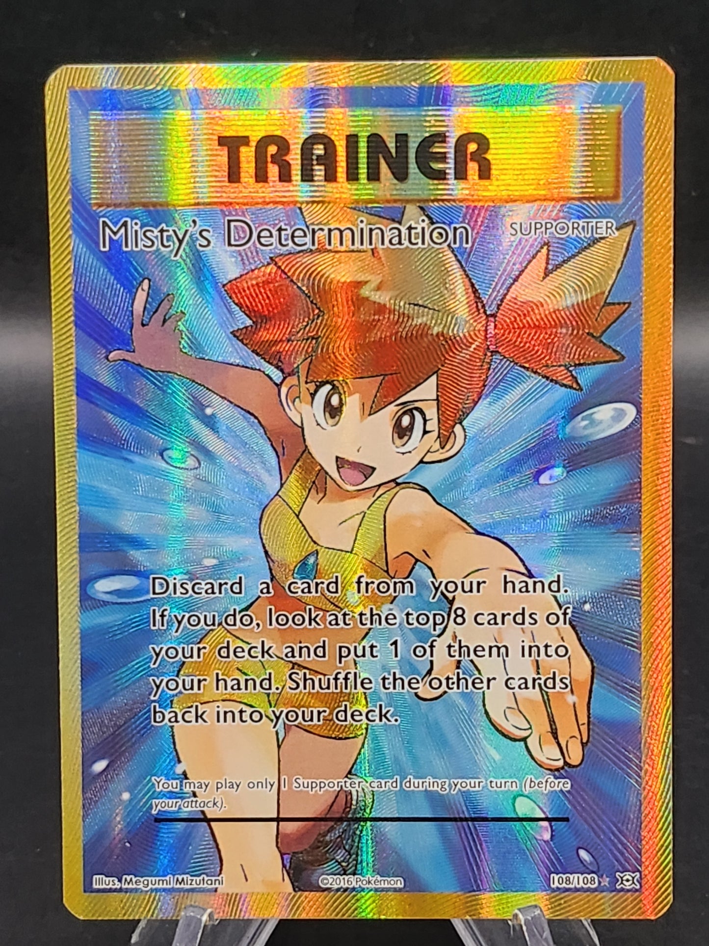 Pokémon TCG: Misty’s Determination 108/108 XY: Evolutions