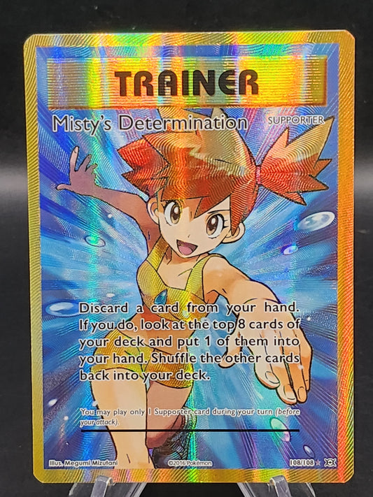 Pokémon TCG: Misty’s Determination 108/108 XY: Evolutions