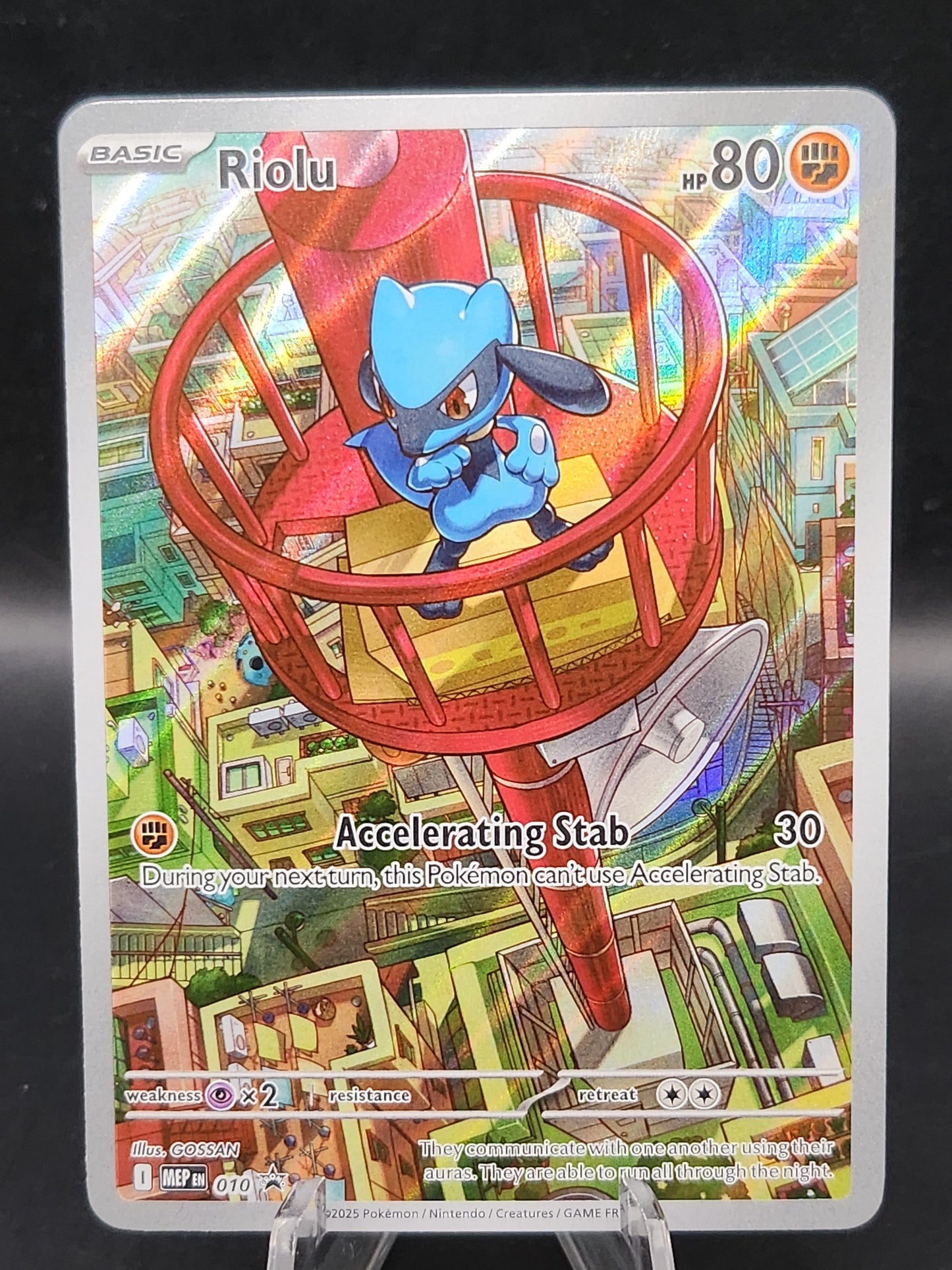 Pokémon TCG: 2025 Riolu 010 Promo MEG: Mega Evolution