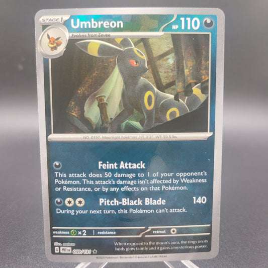 Pokémon TCG: 2025 Umbreon Poke Ball 059/131 SV: Prismatic Evolutions