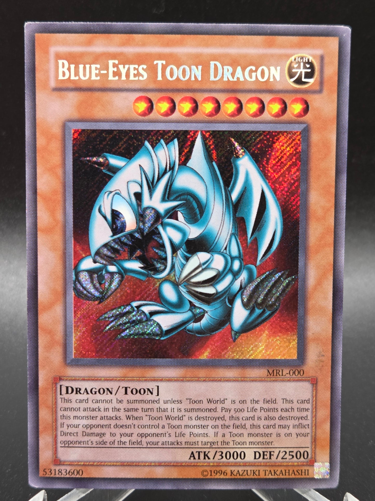 Yu-Gi-Oh! TCG: Blue-Eyes Toon Dragon MRL-000 Magic Ruler (MRL-EN)