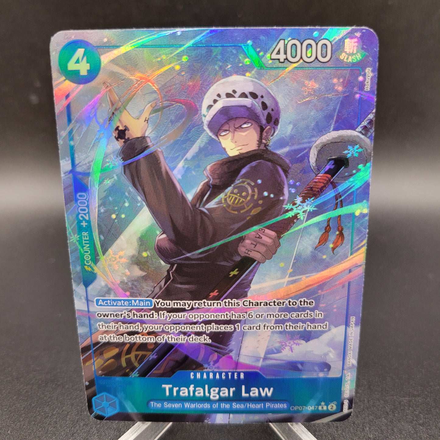 One Piece TCG: Trafalgar Law OP07-047 R PAR 500 Years in the Future