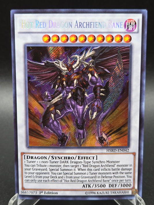 Yu-Gi-Oh! TCG: Hot Red Dragon Archfiend Bane - HSRD-EN042 - High-Speed Riders (HSRD)