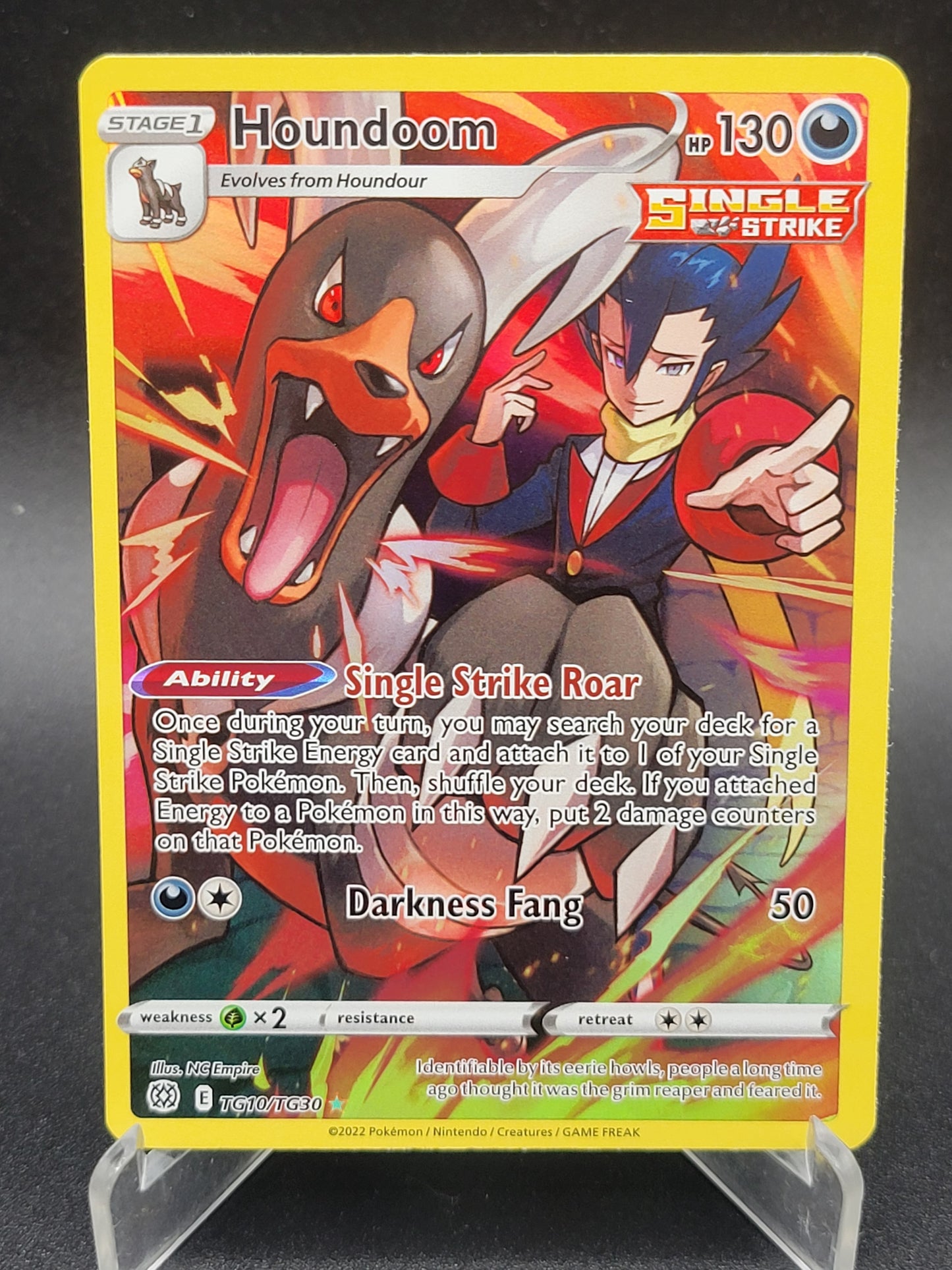 Pokémon TCG: 2022 Houndoom TG10/TG30 SWSH: Brilliant Stars