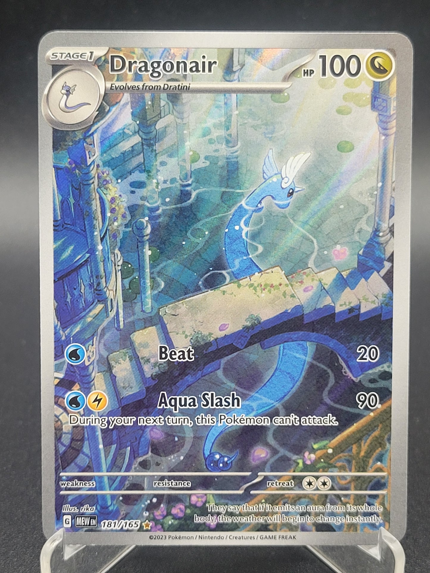 Pokémon TCG: 2023 Dragonair 181/165 SV: Scarlet & Violet 151