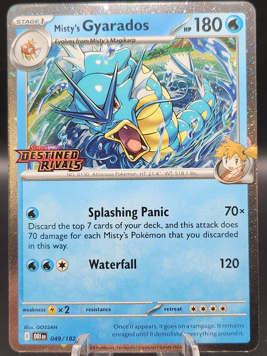 Pokémon TCG 2025 Misty's Gyarados (Prerelease) Miscellaneous Cards & Products