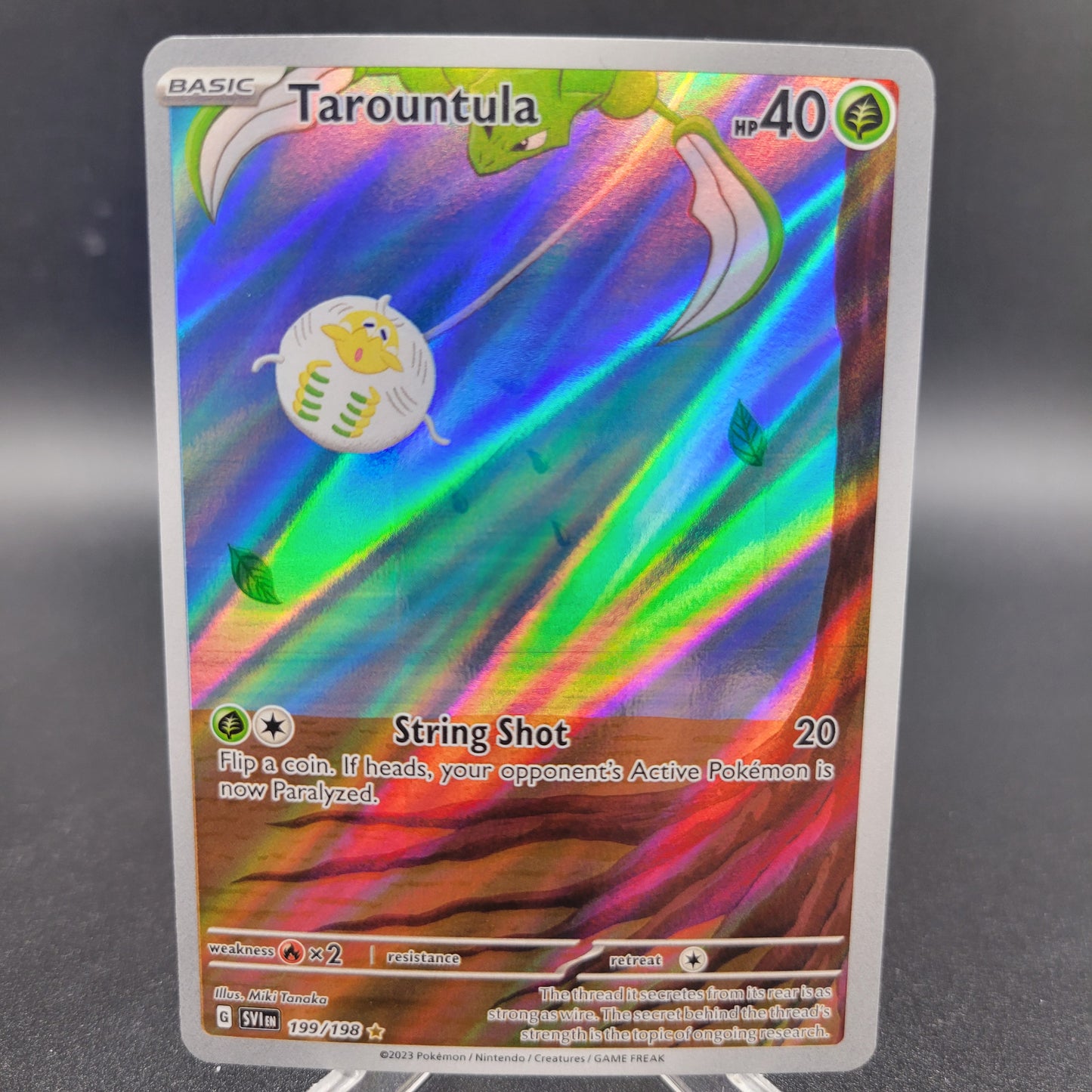 Pokémon TCG: 2023 Tarountula - 199/198 - SV: Base Set